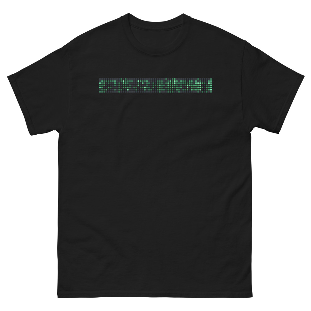 Your GitHub History Unisex Classic T-shirt - Flat Front